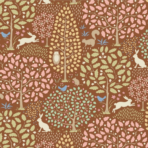 Tilda Patchwork Stoff Baumwolle - Sanctuary - Caramel